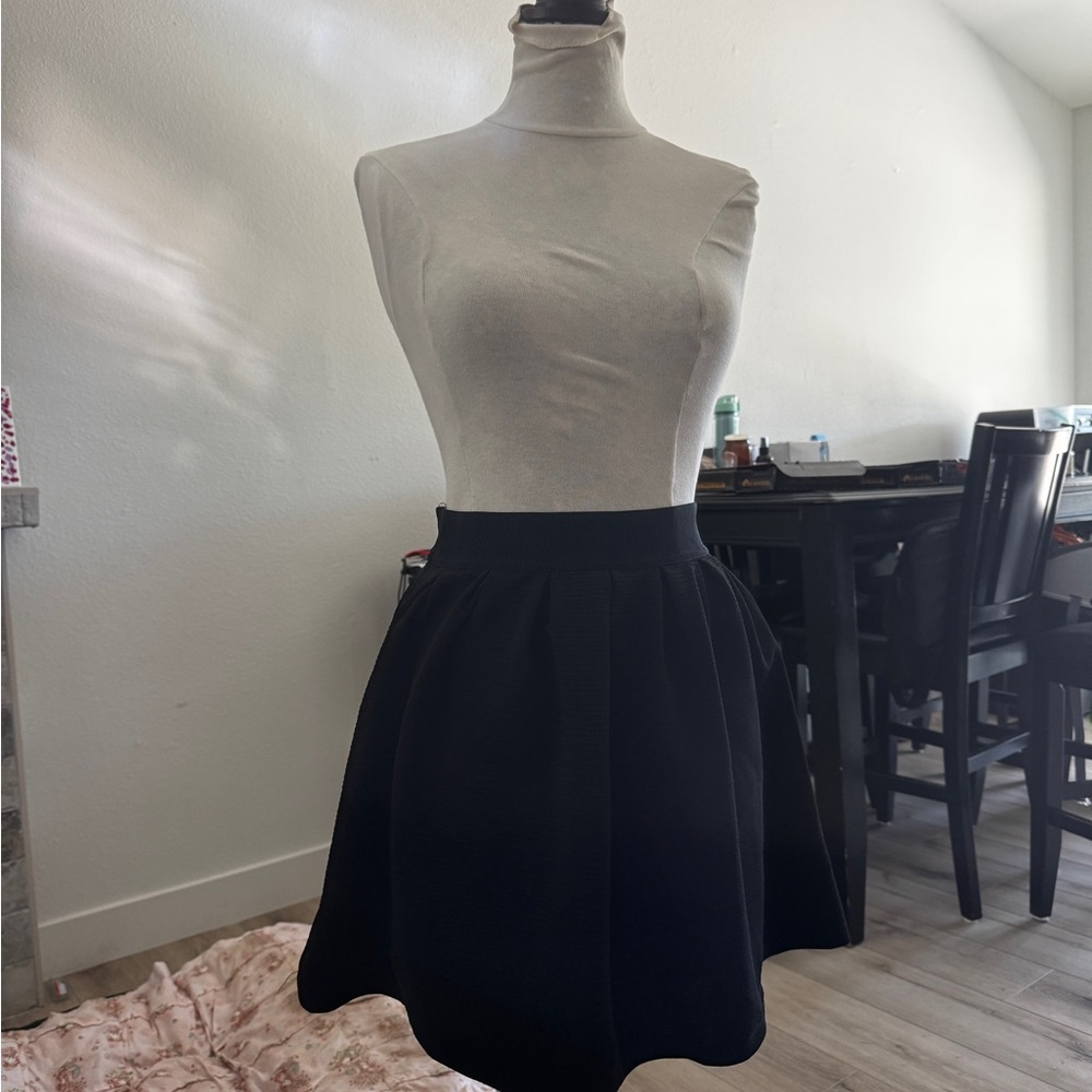 LC Lauren Conrad Black Mini Skirt